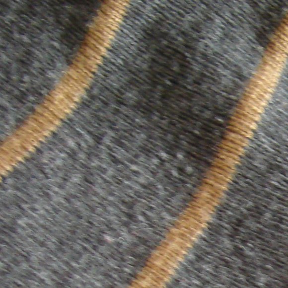 Gray Caramel Stripe Pleated Sleeve Sweater Dress L - Picture 16 of 16